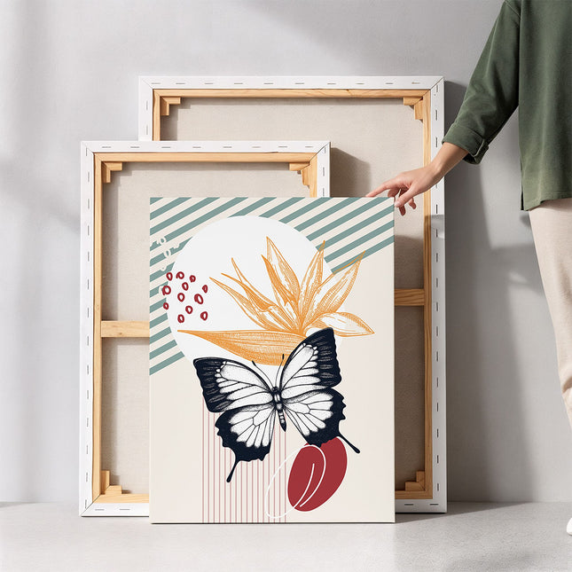Tropical Butterfly” Canvas