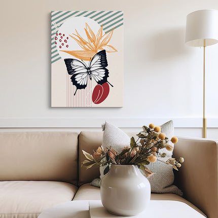 Tropical Butterfly” Canvas