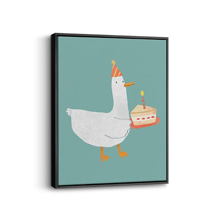“Birthday Goose” Canvas