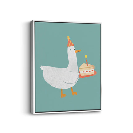 “Birthday Goose” Canvas