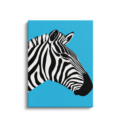 “Electric Zebra” Canvas