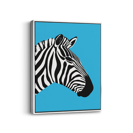 “Electric Zebra” Canvas