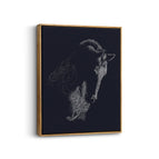 40 x 55 cm / 15 x 21″ / Oak