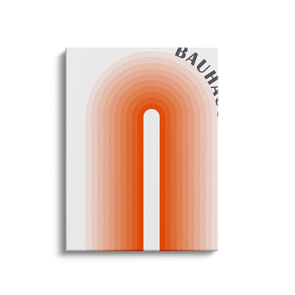 Bauhaus Sunset Arch Canvas