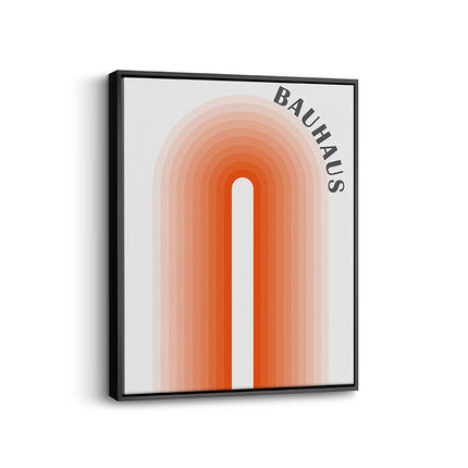 Bauhaus Sunset Arch Canvas