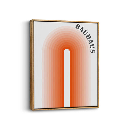Bauhaus Sunset Arch Canvas