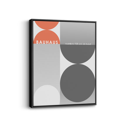Bauhaus Style 43 Framed Canvas Art