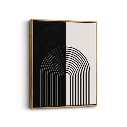 Monochrome Passage Canvas