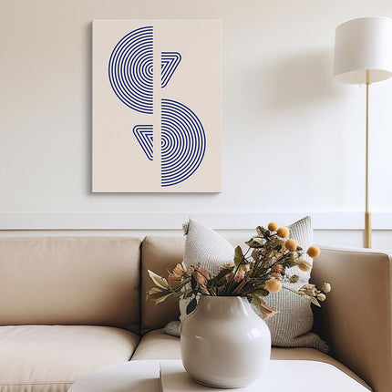 Cobalt Echo Canvas