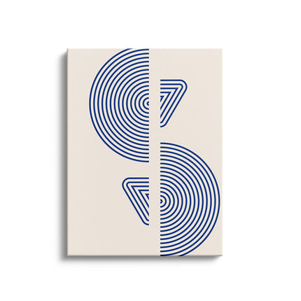Cobalt Echo Canvas