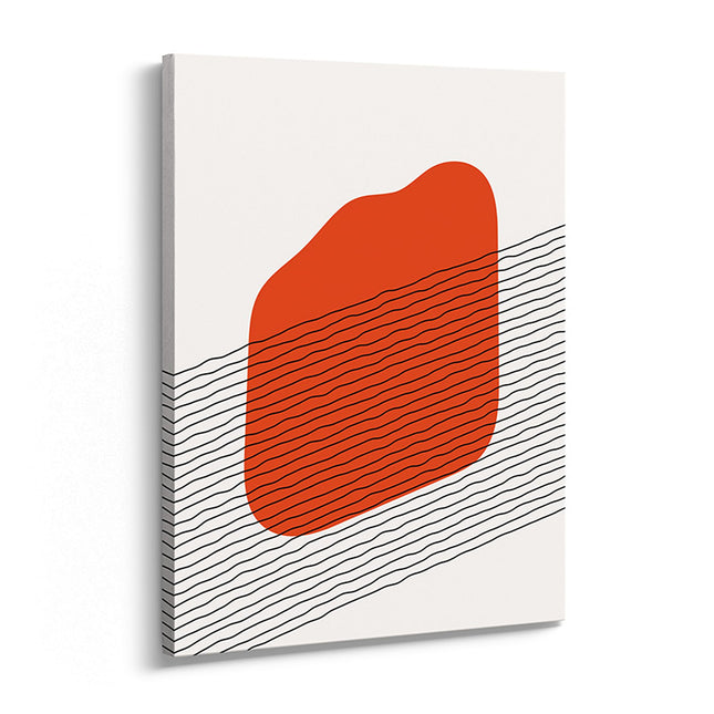 Abstract Line Canvas