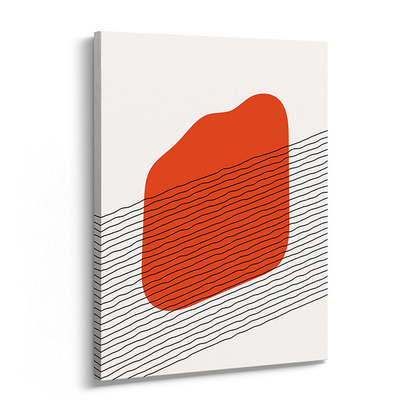 Abstract Line Canvas