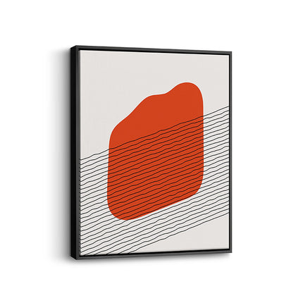 Abstract Line Canvas