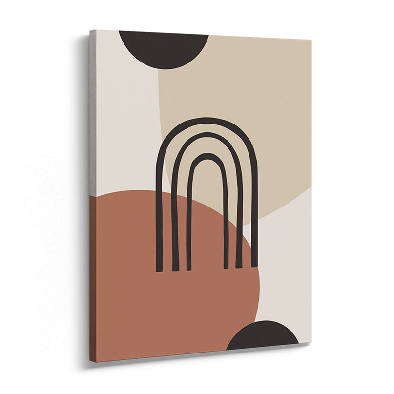 Terracotta Arch Balance Canvas