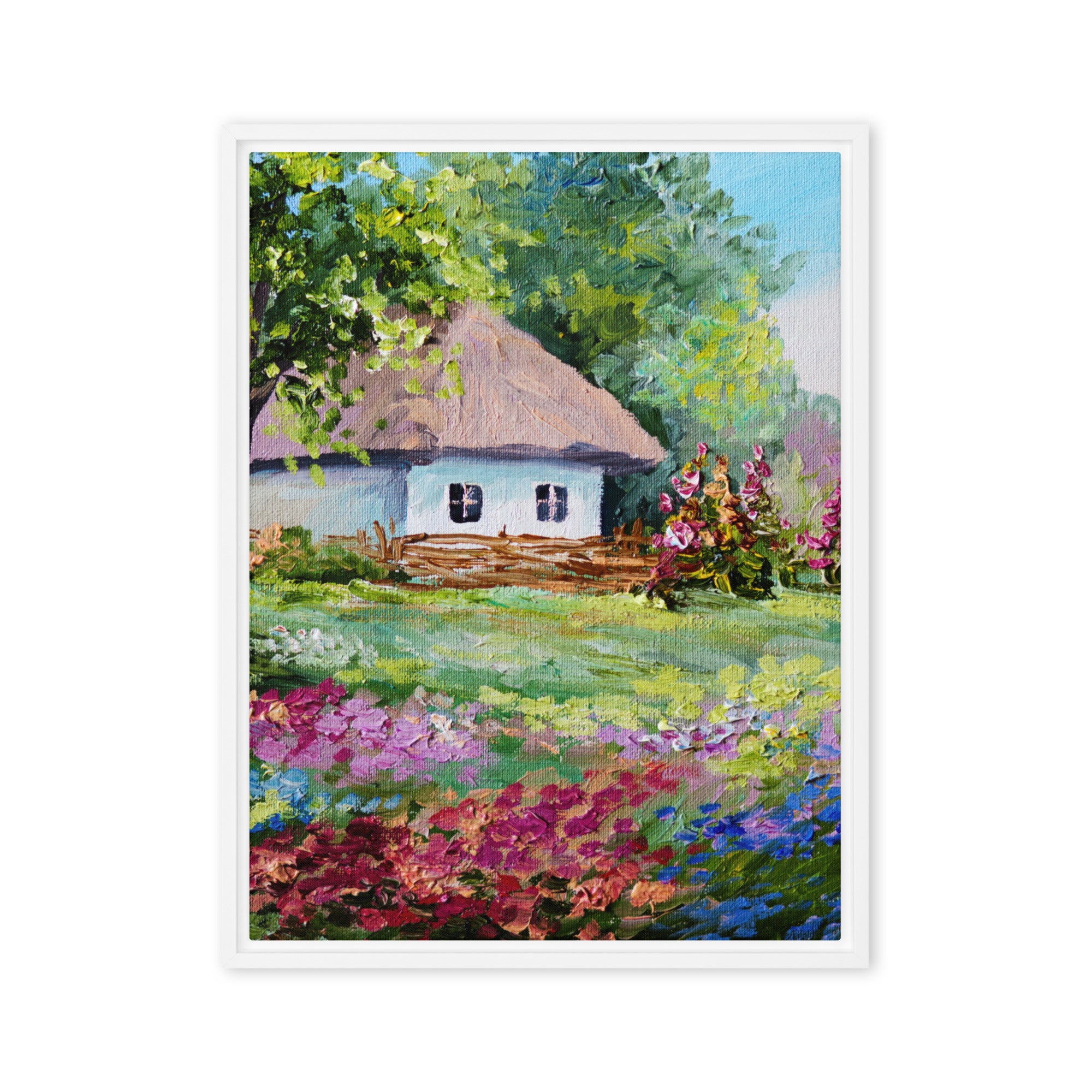 Cottage Dreamscape canvas painting