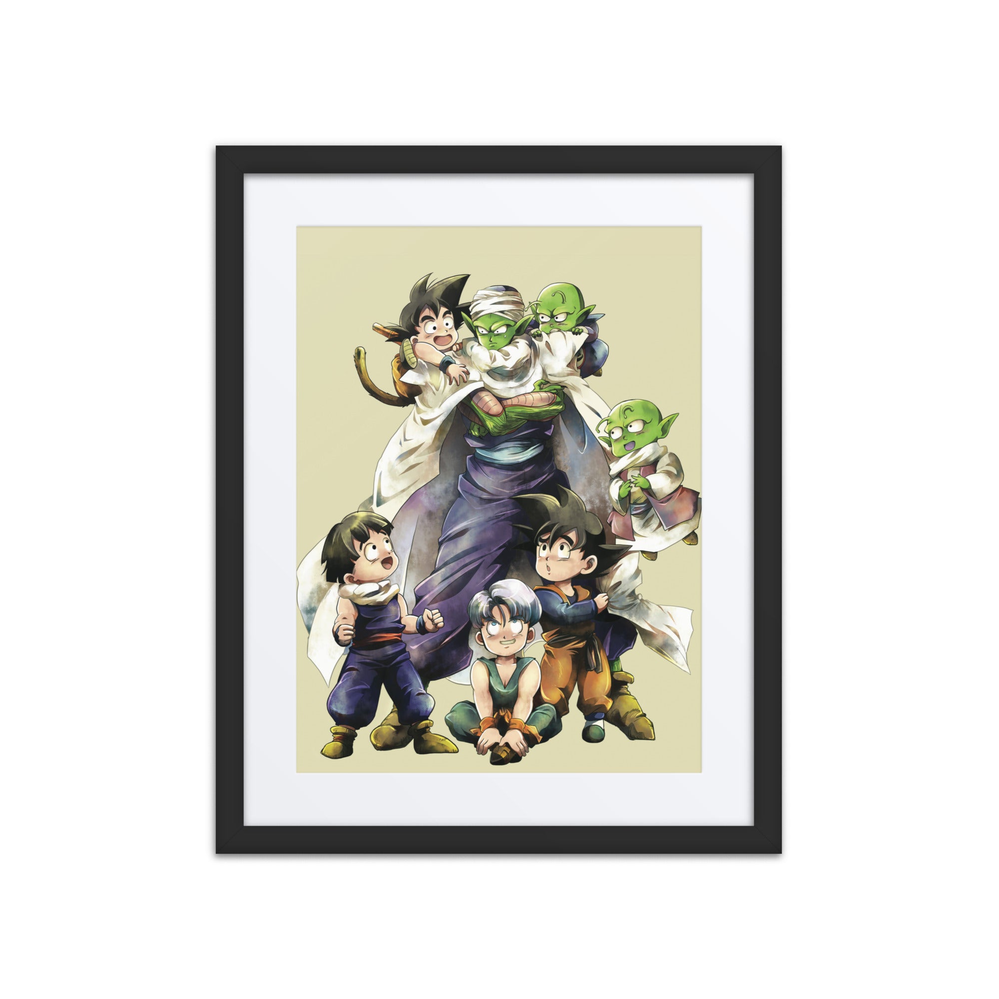Dragon Ball Z nostalgic wall art for bedroom
