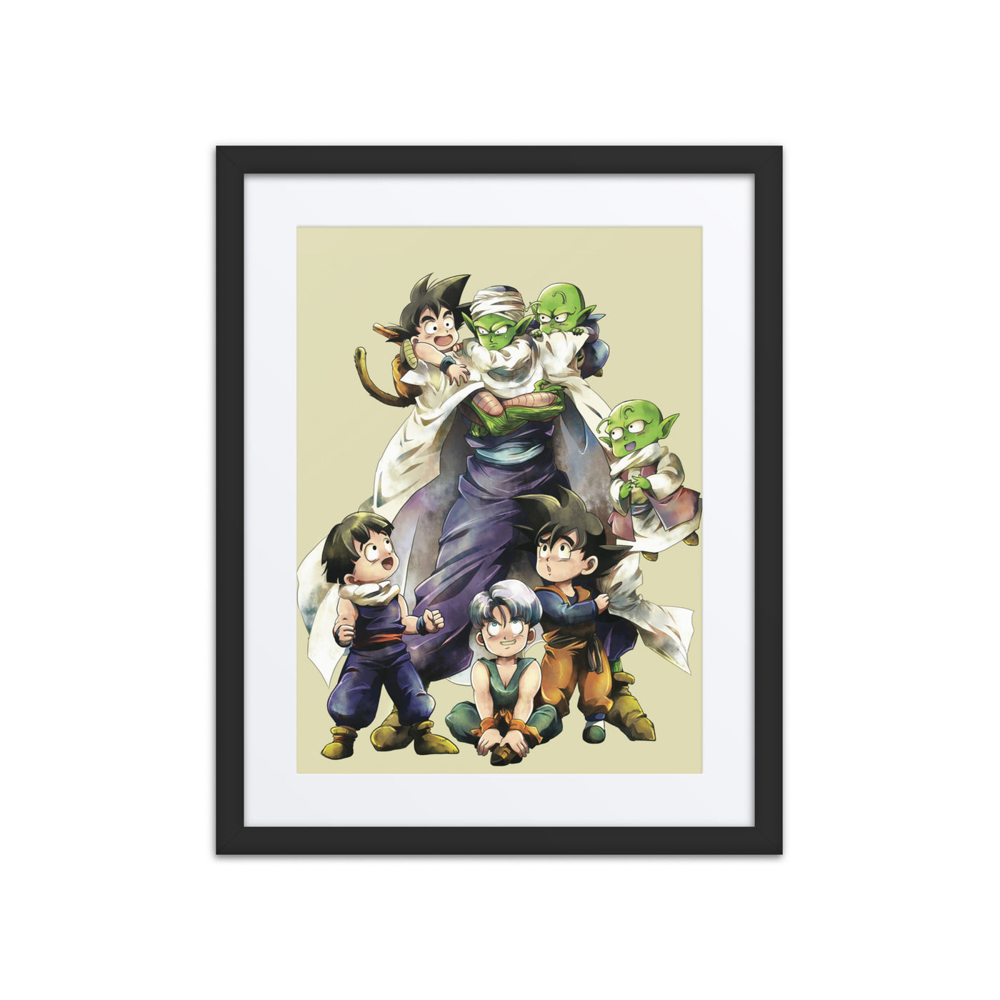 Dragon Ball Z nostalgic wall art for bedroom