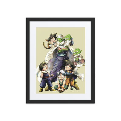 Dragon Ball Z nostalgic wall art for bedroom