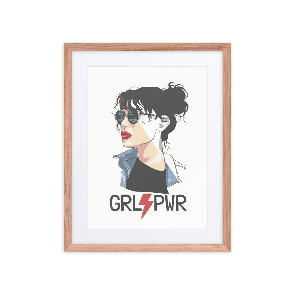 Empowering GRL PWR wall decor for bedroom