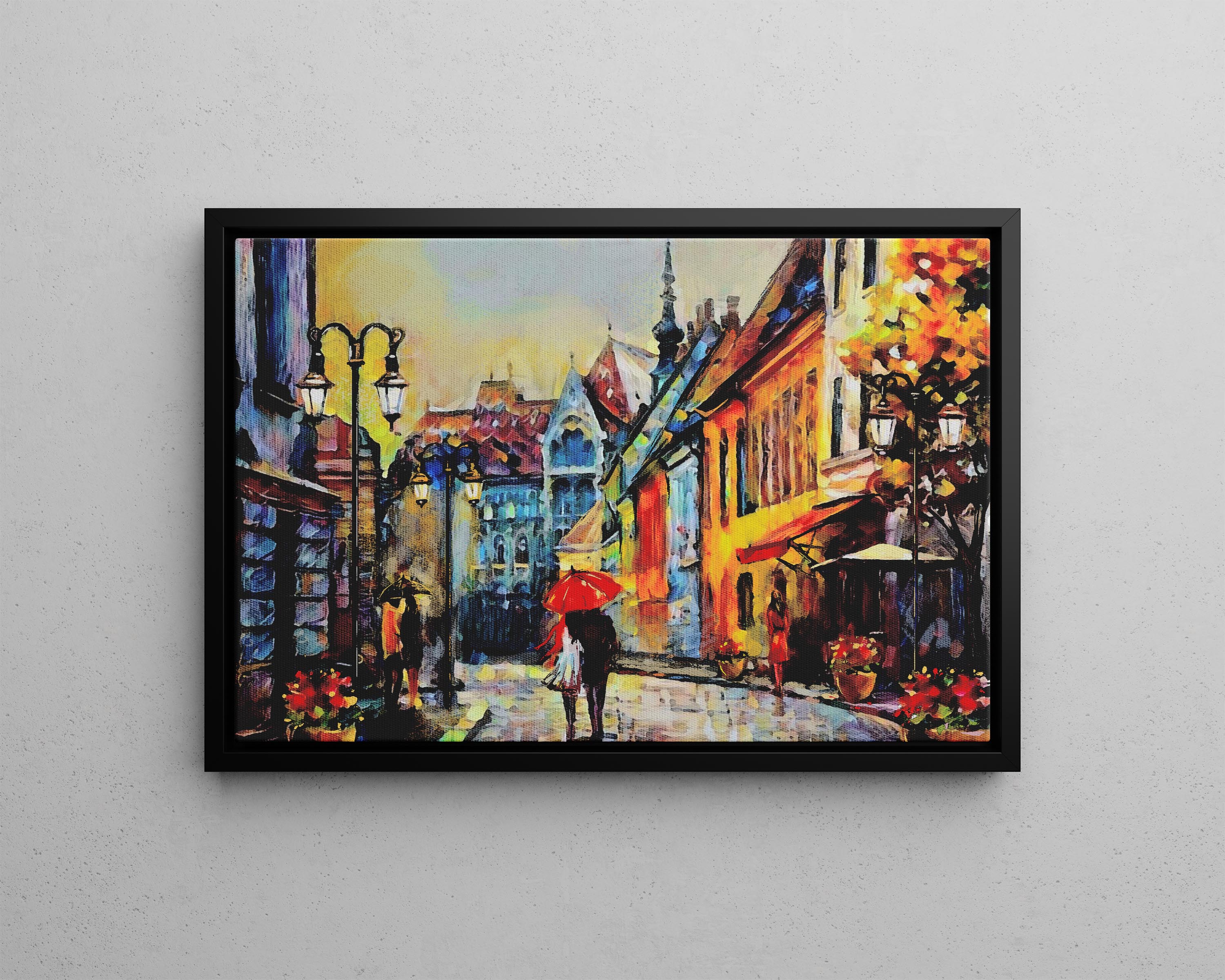 Enigmatic European Alley