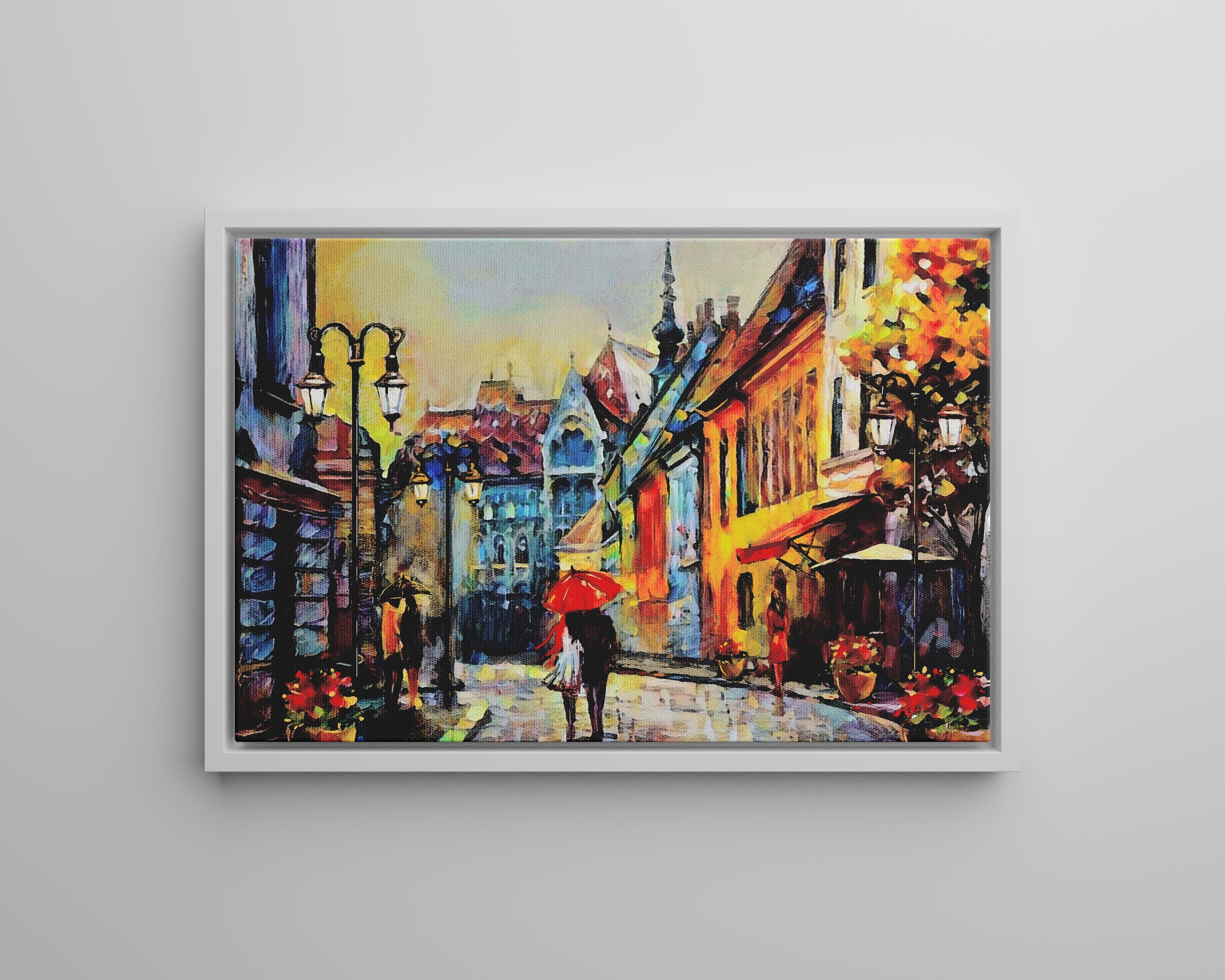 Enigmatic European Alley