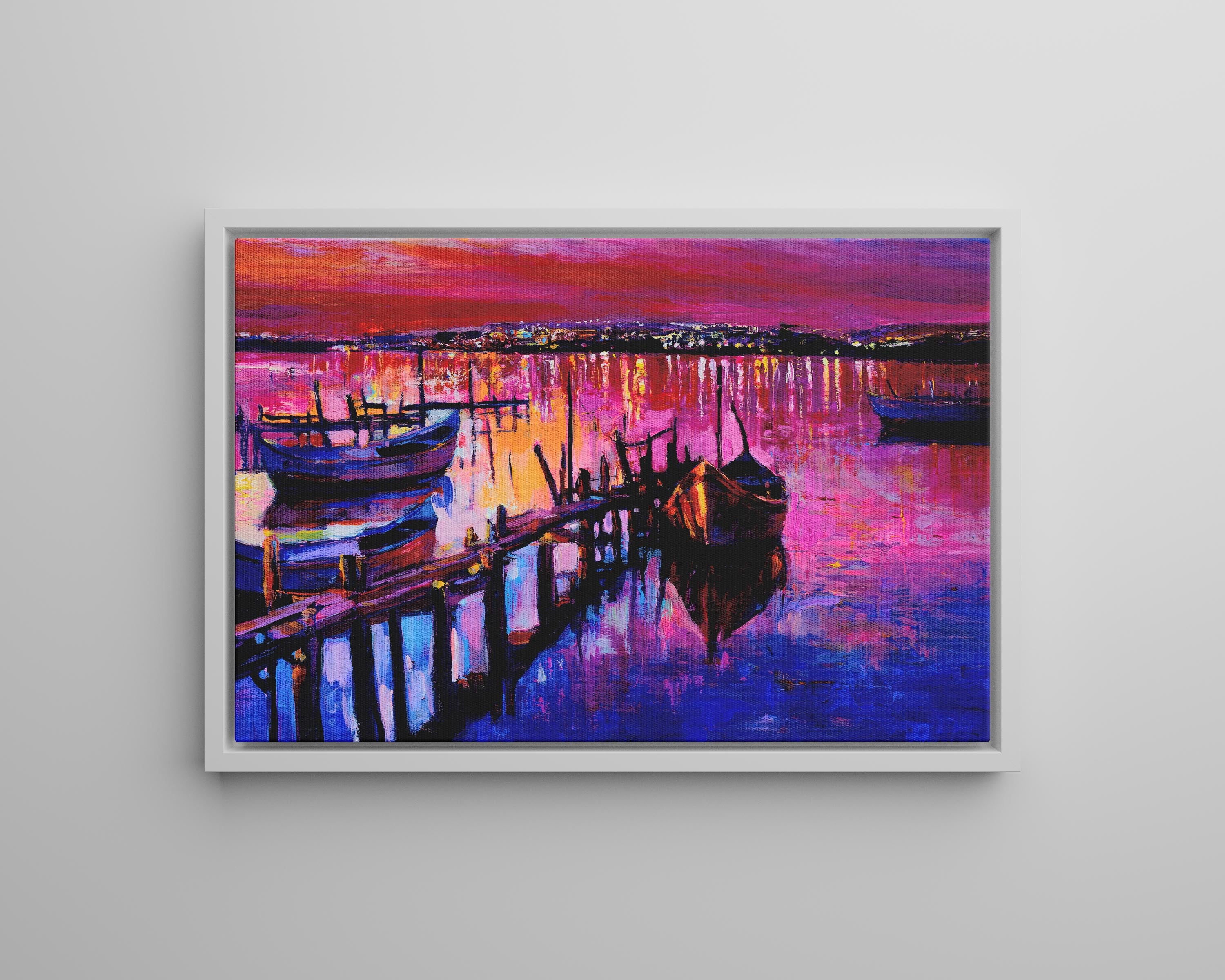 Harbor Serenity at Dusk