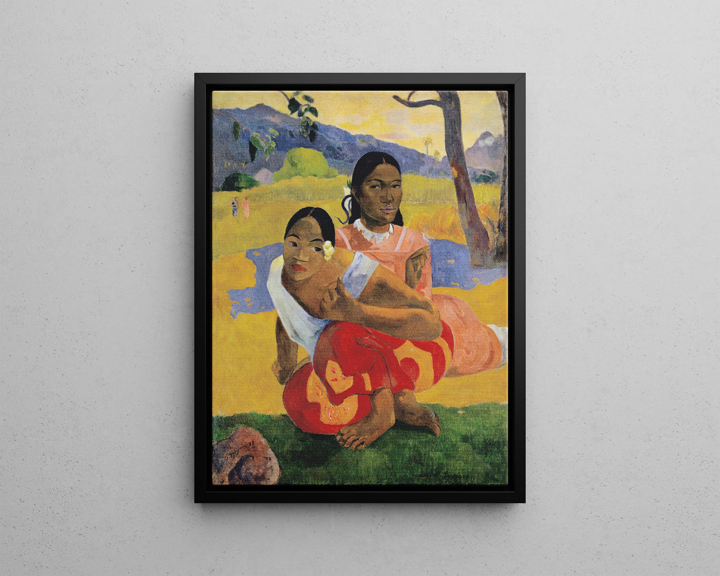 Two Tahitian Women, When will you marry