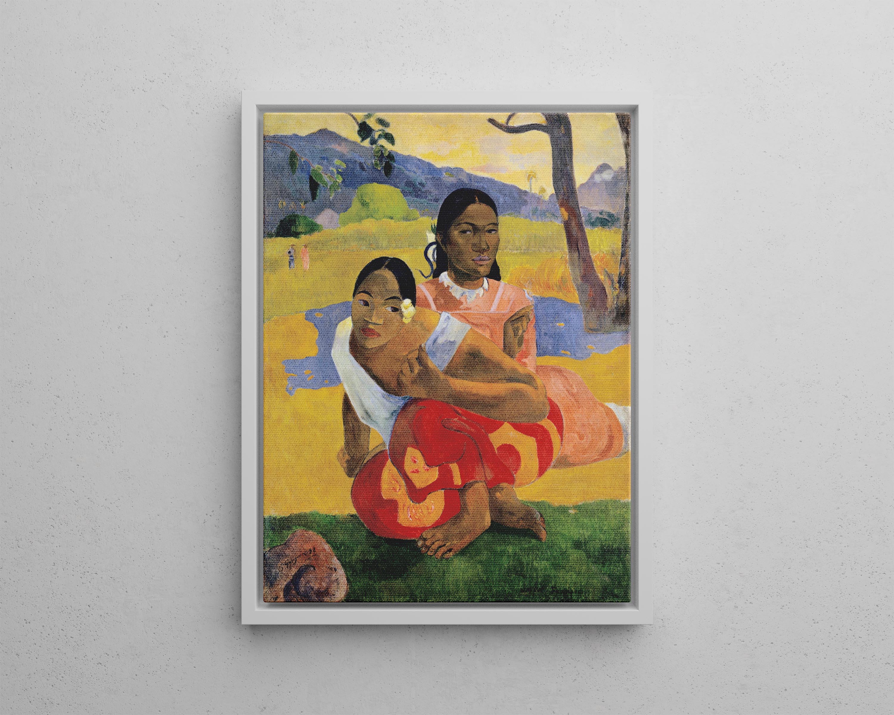 Two Tahitian Women, When will you marry