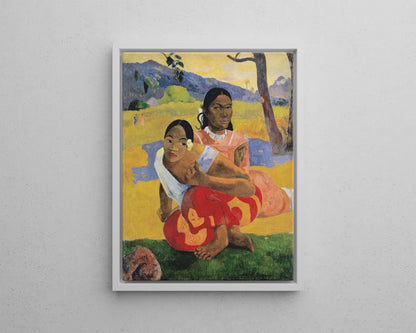 Two Tahitian Women, When will you marry