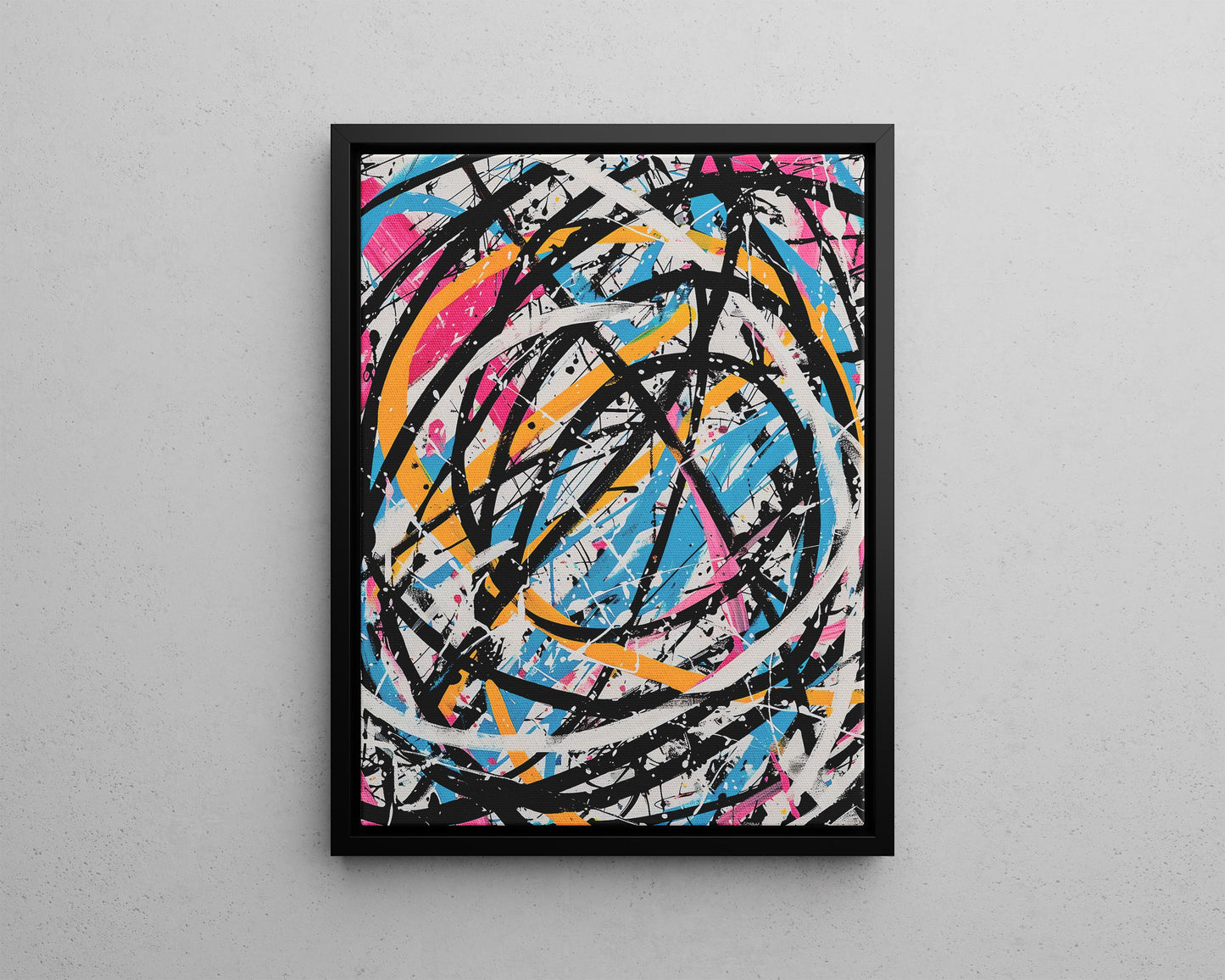 Chaotic Color – Digital Canvas Art Gallery