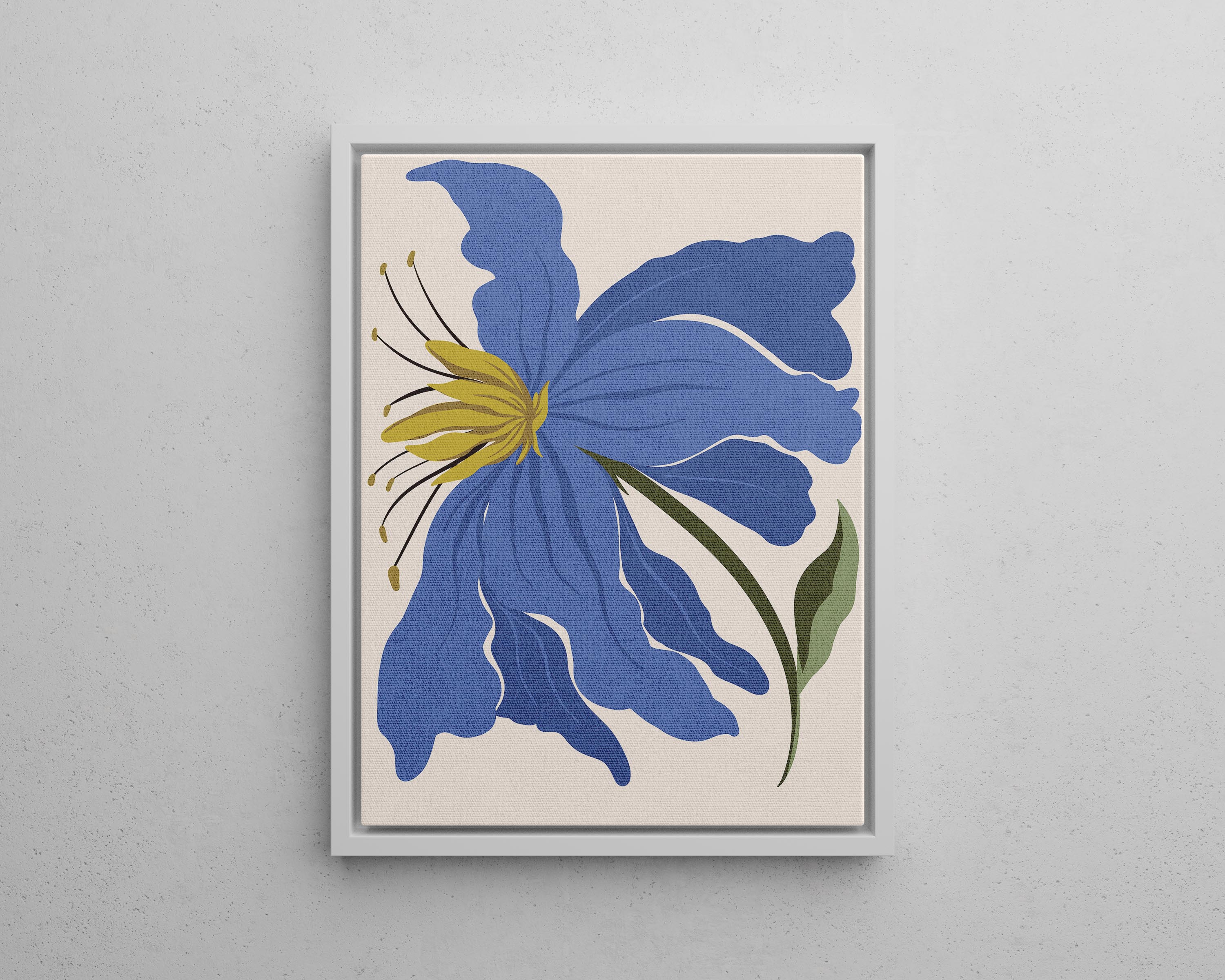 Bold Blue Petal