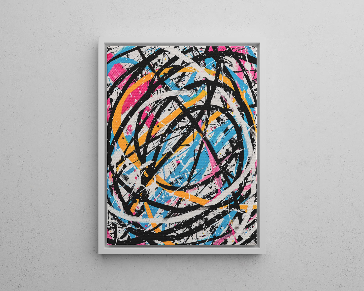 Chaotic Color – Digital Canvas Art Gallery