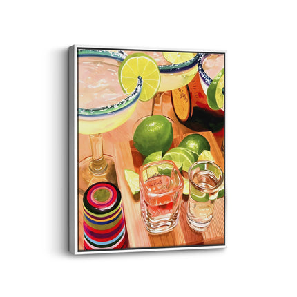 Margarita Night Cocktail Canvas