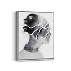 30 x 40 cm / 12 x 16″ / White