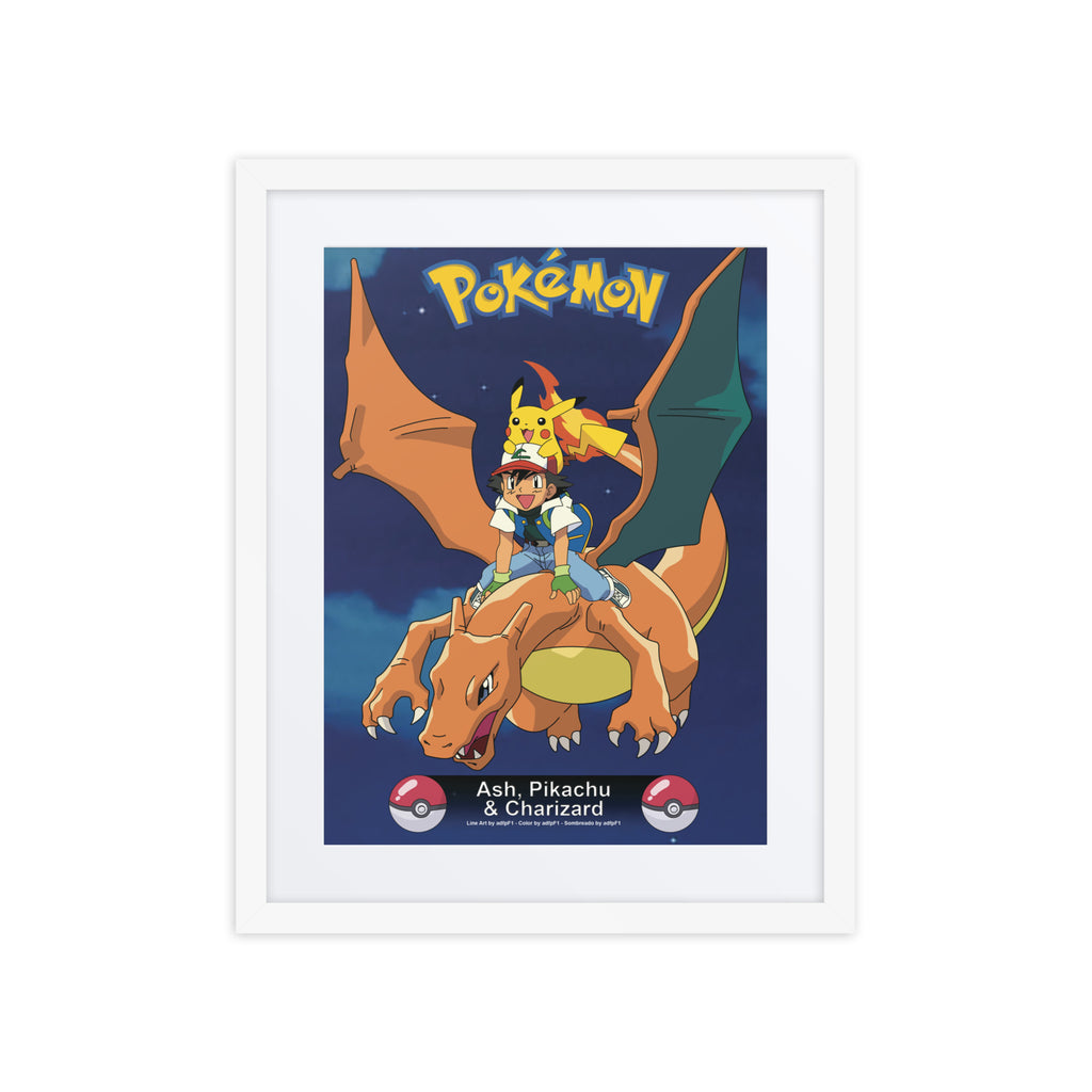 Nostalgic Pokémon Adventure wall decor with Ash and Pikachu