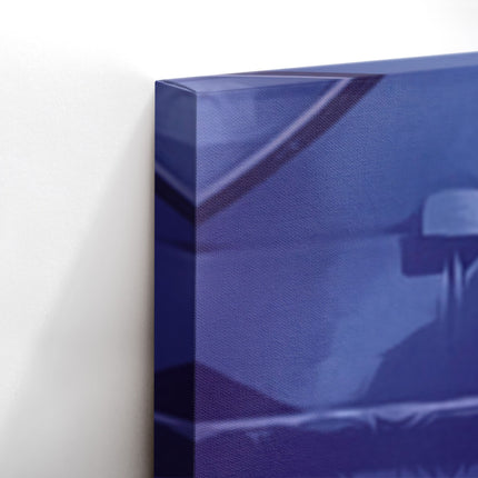 Courtside Throne Basketball Canvas
