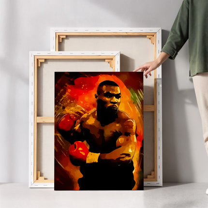 Boxing Power Canvas Art
