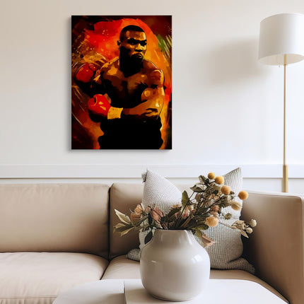 Boxing Power Canvas Art
