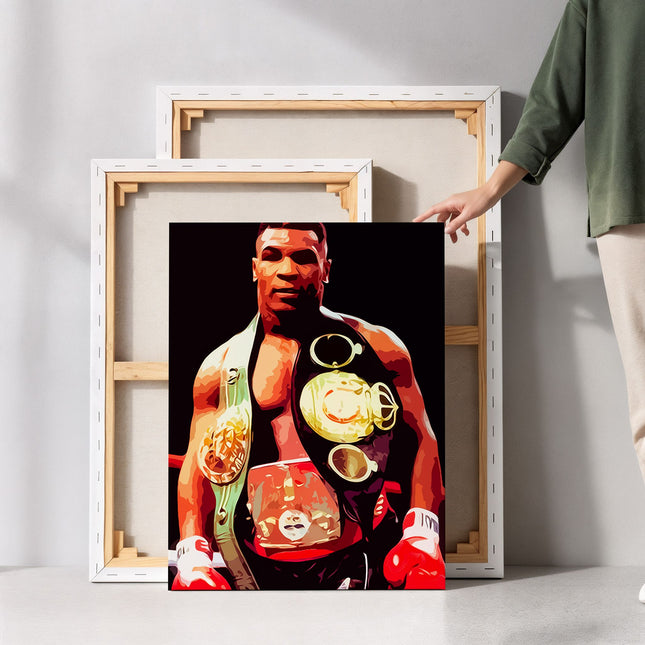 Champion Boxer Canvas Art