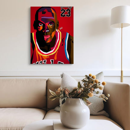 Basketball Legend Canvas Art