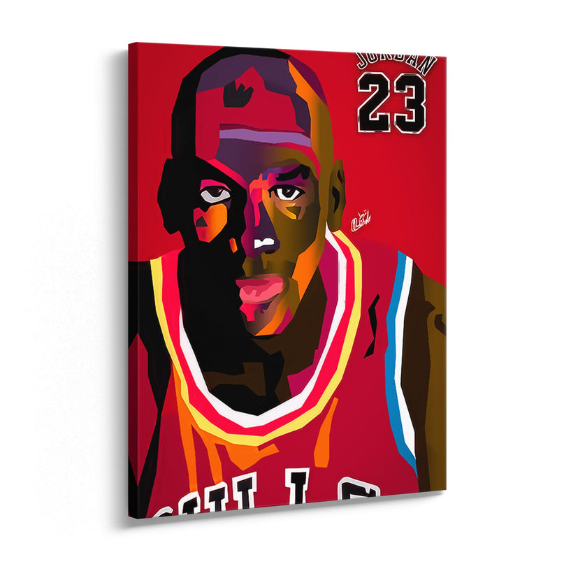 Basketball Legend Canvas Art