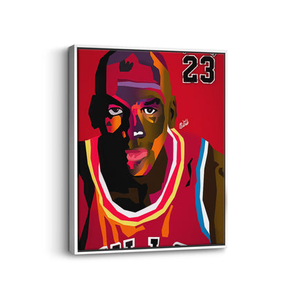 Basketball Legend Canvas Art