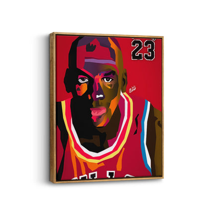 Basketball Legend Canvas Art
