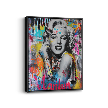 Marilyn Pop Art Canvas Art Frame
