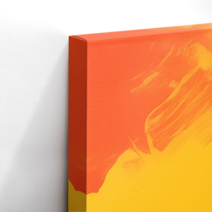 Colour Splash Giraffe Canvas Art Frame