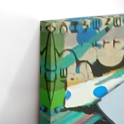 Where There Is Love Collage Canvas