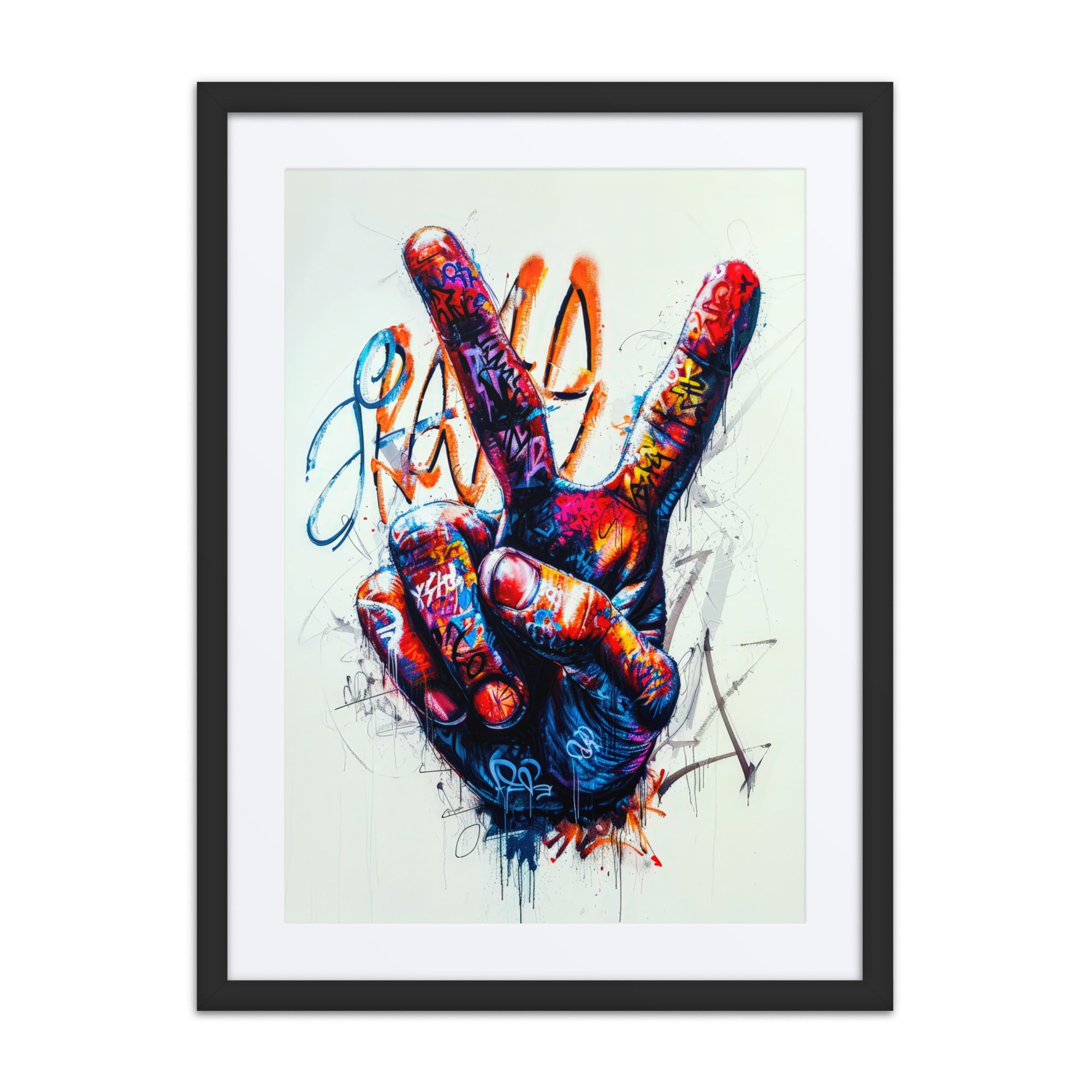 Peace in Color: A Bold Expression of Unity