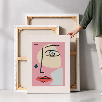Abstract Line Canvas