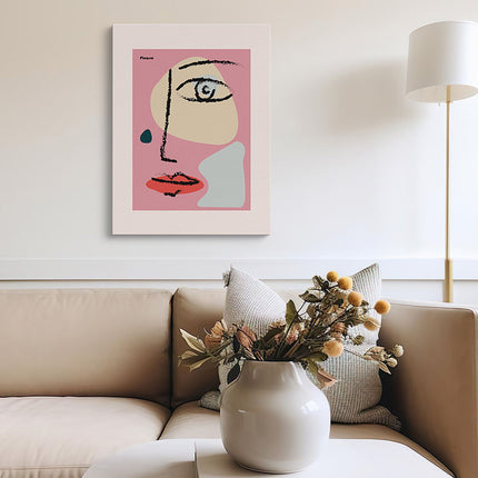 Abstract Line Canvas