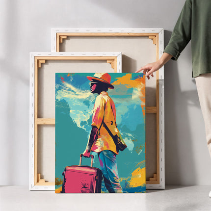 Wanderer Modern Travel Canvas